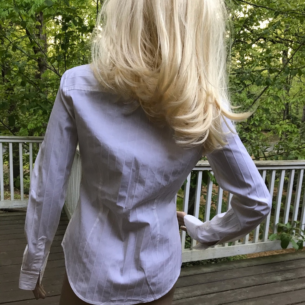 THEORY  BUTTON DOWN SHIRT IN  GREAT CONDITION - Picture 3 of 5